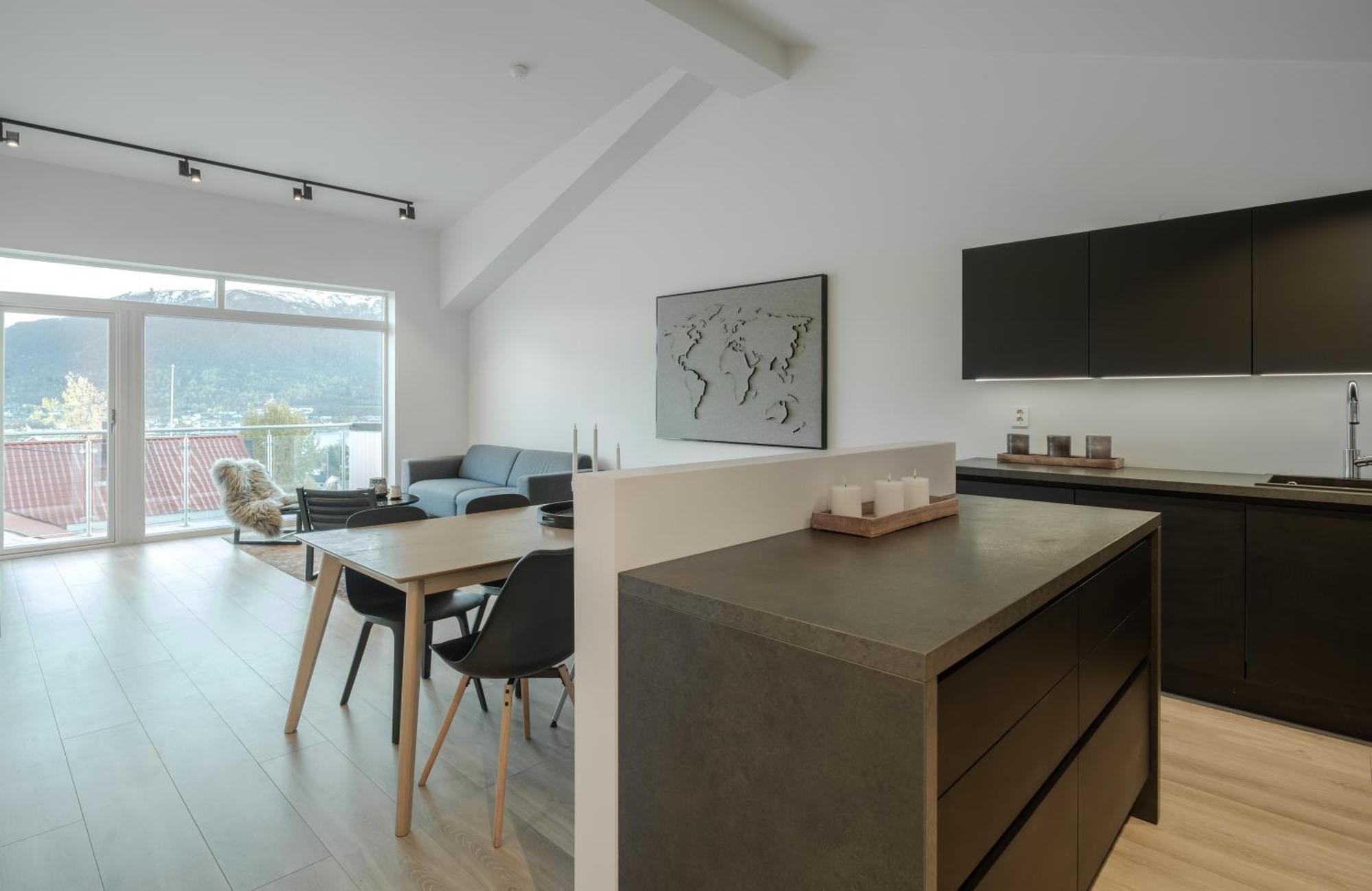 טרומסה Staying Apt 3 - New And Modern מראה חיצוני תמונה